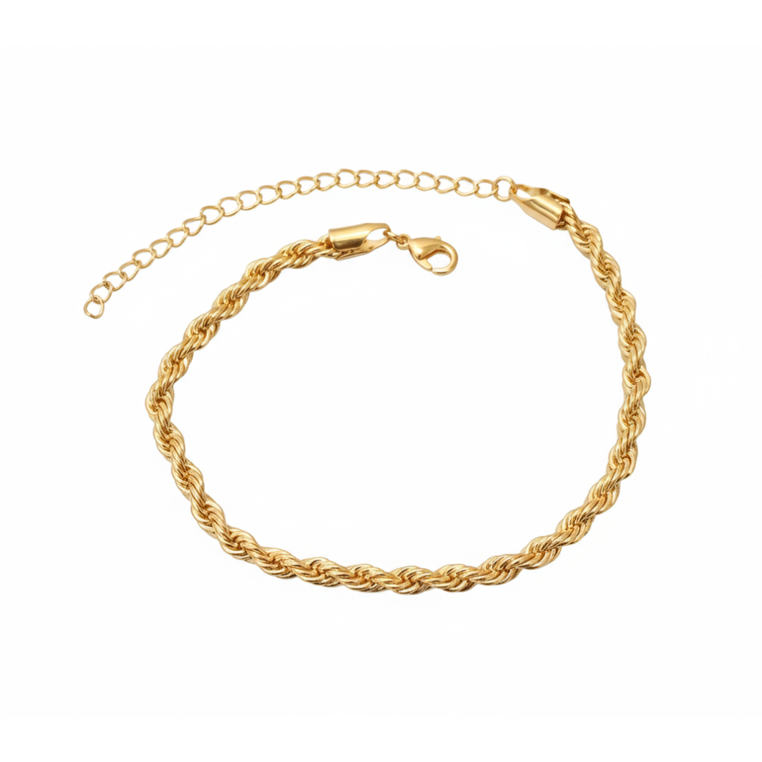 Pulseira cordão baiano 3mm Pulseira cordão baiano 3mm